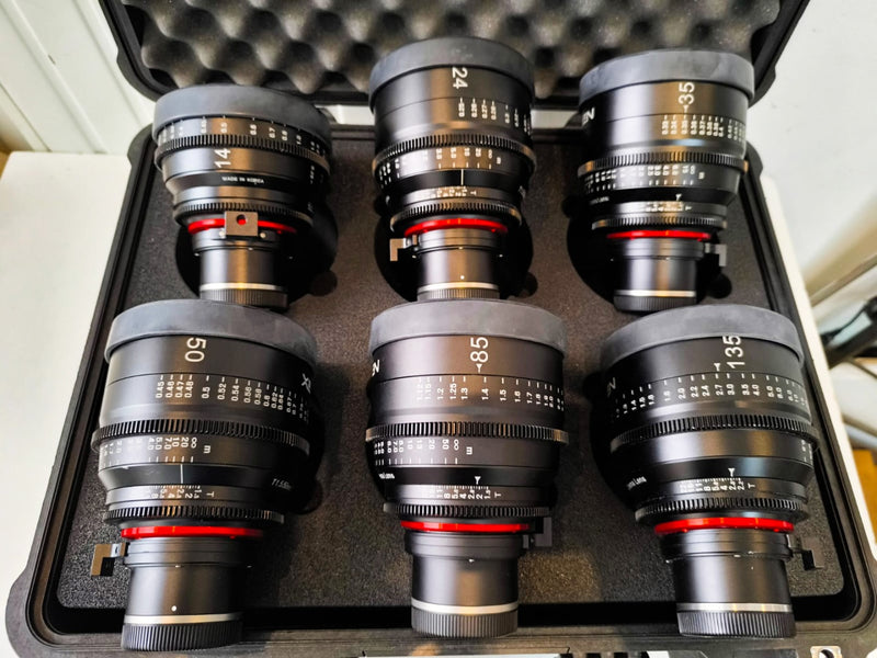 Samyang XEEN Cinema E‑Mount Lens Set 14–135mm (6x)
