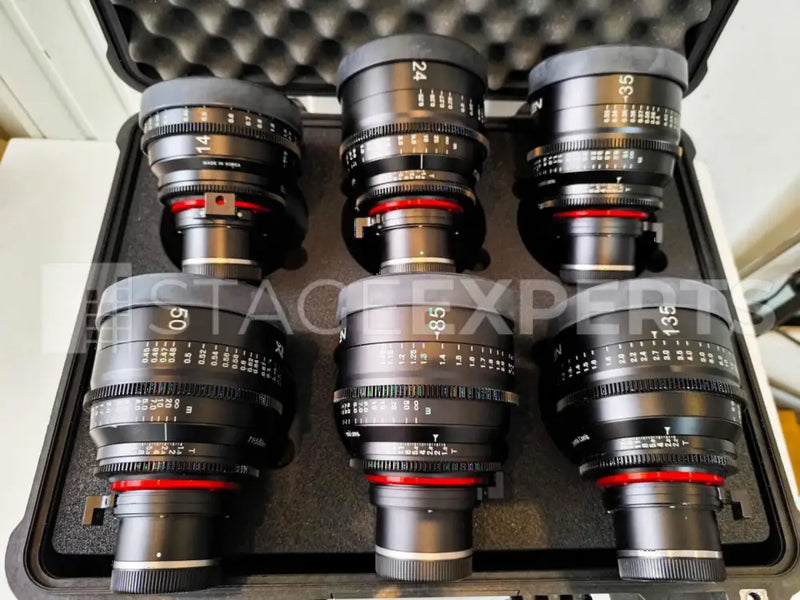 Samyang XEEN E‑Mount Cinema Lens Set 14–135mm (6x Primes)
