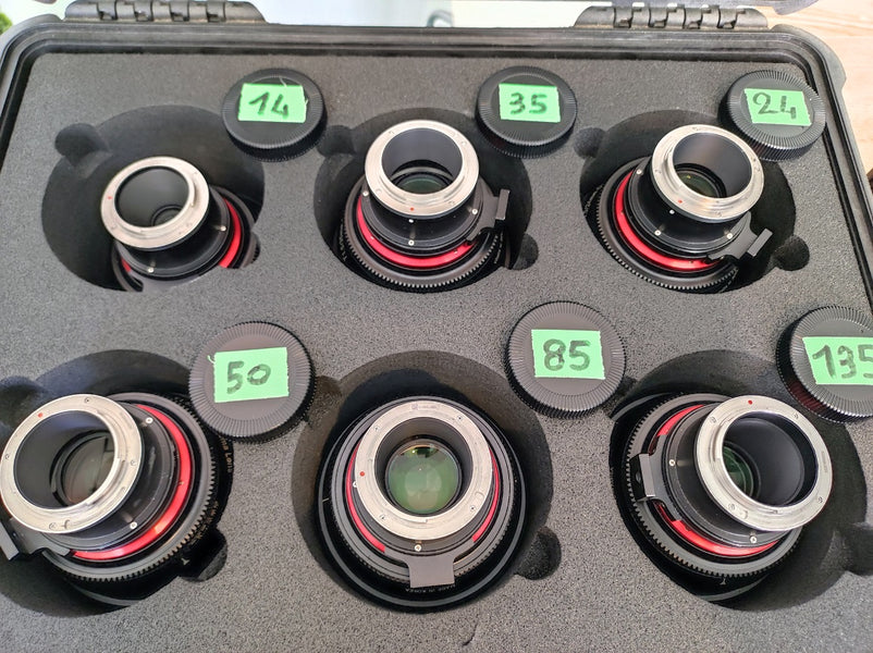 Samyang Xeen Cinema E-Mount Prime Set 14–135mm (6)