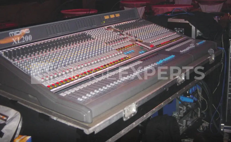 Midas XL200 40-Channel Analogue Console with Tour Case and PSUs