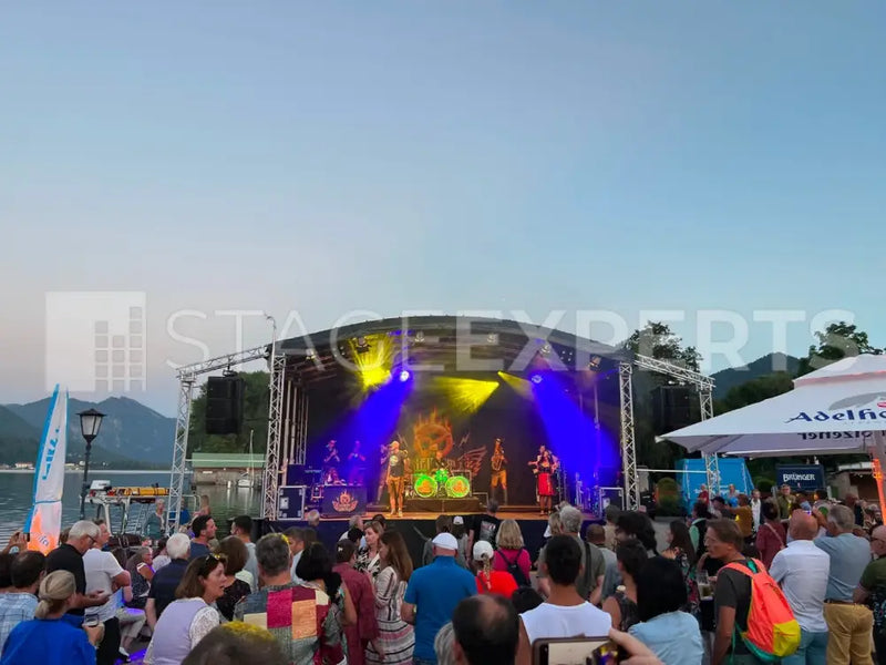 Stagemobil XLR Trailer Stage with PA Wings | 9m x 6.1m