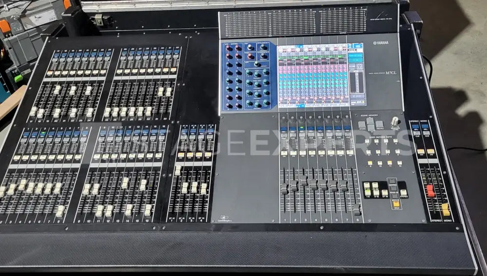 Yamaha M7CL-32 Digital Console in Case - Dante-Ready