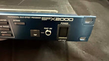 Load image into Gallery viewer, Yamaha SPX2000 Multi‑Effects Processor | Touring &amp; Studio
