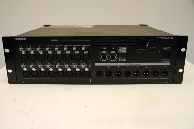 Yamaha SB168-ES Digital Stagebox | 16x8 EtherSound I/O