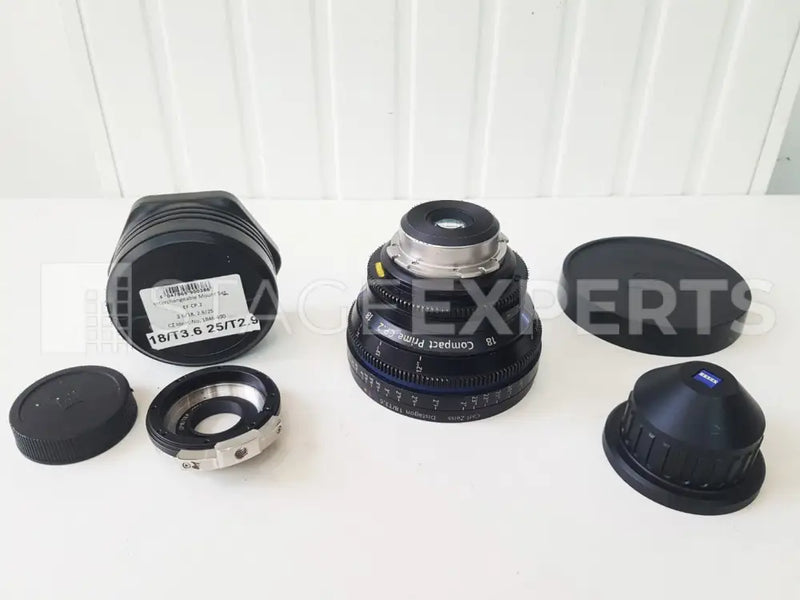 ZEISS CP.2 18mm T3.6 – EF & PL, Imperial Scale Lens