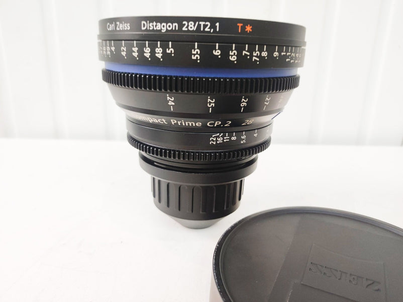 ZEISS CP.2 28mm T2.1 PL Mount Lens (Metric Scale) | Compact Prime