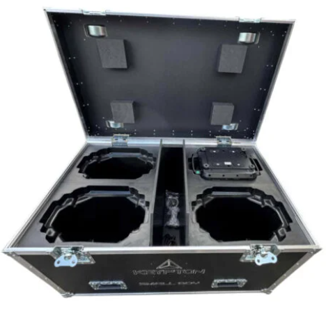Clay Paky Volero Cube 4x Flightcase – Touring Grade