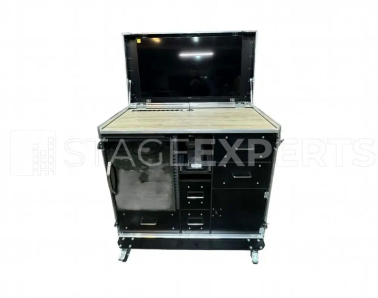 Casebase Transport Case with Fridge & 42–43″ TV Bracket