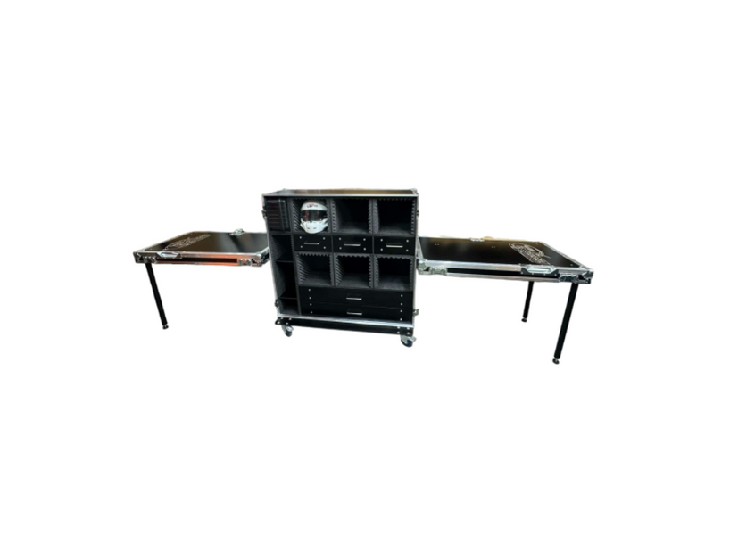 Casebase Helmet Transport Box with Drawers (6 Helmets)