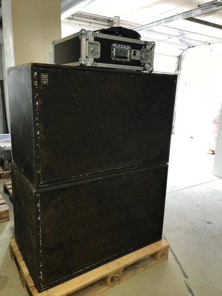 Stage Accompany SB 45 Sub Bundle with KMT DC15 Amp, Rack & Cables