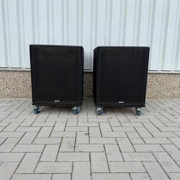 Adamson P215 Subwoofers – Set of 2 with Dolly Plates