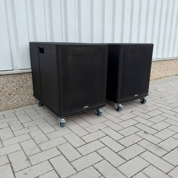 Adamson P215 Subwoofers – Set of 2 with Dolly Plates