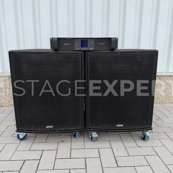 Adamson P215 Subwoofers – Set of 2 with Dolly Plates