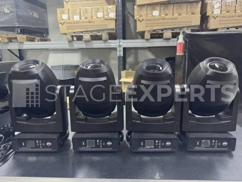 ADJ Focus Spot 4Z – 4 Used Moving Head Spot Fixtures Package