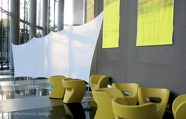 airformance design Whitescreen Room Divider – 2 x 4.8 m