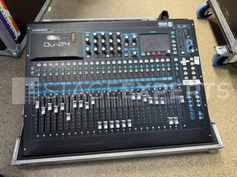 Allen & Heath QU‑24 Mixer with Flight Case | Stage Experts