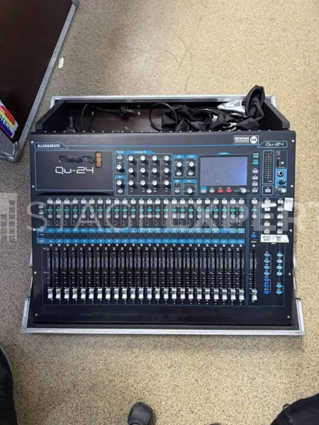 Allen & Heath QU‑24 Mixer with Flight Case | Stage Experts