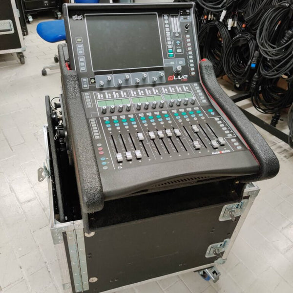 Allen & Heath dLive C1500 with Flip Case – Used Console