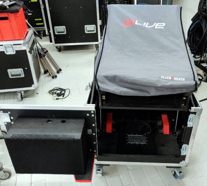 Allen & Heath dLive C1500 with Flip Case – Used Console
