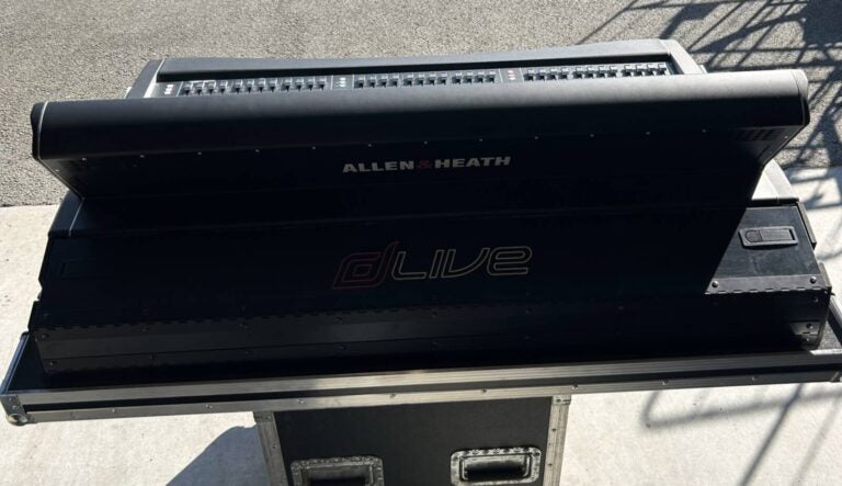 Allen & Heath dLive S7000 Digital Console with Flightcase