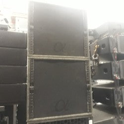 NEXO Alpha System point-source PA loudspeaker system for touring