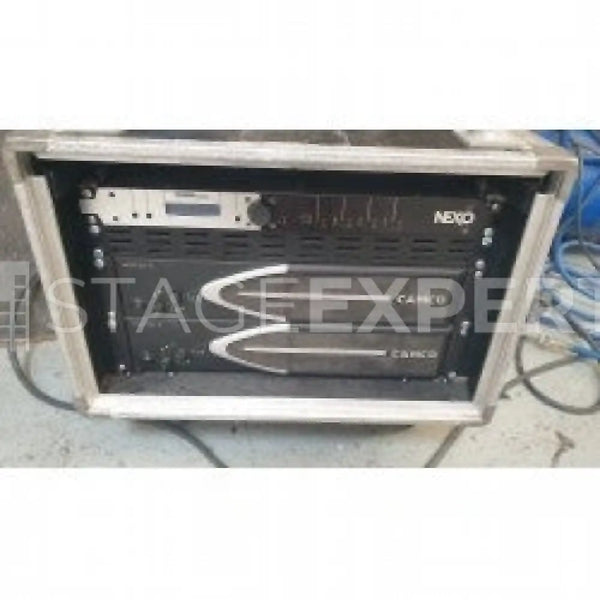 NEXO Alpha E EM + S118 System with Vortex Amp & NX242