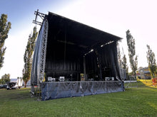 Load image into Gallery viewer, Europodium AlphaStage 160 Mobile Stage Trailer – 160 m²
