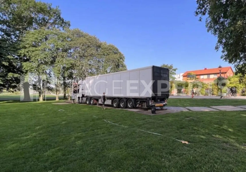 Europodium AlphaStage 160 Mobile Stage Trailer – 160 m²