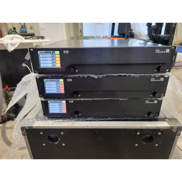 d&b audiotechnik D20 System Amplifier, 4-Channel DSP Control