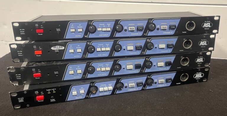 ASL Analogue Intercom Set with Clear-Com Headsets