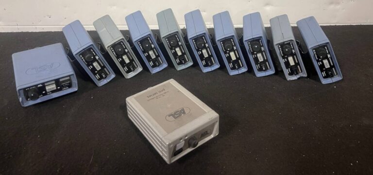 ASL Analogue Intercom Set with Clear-Com Headsets
