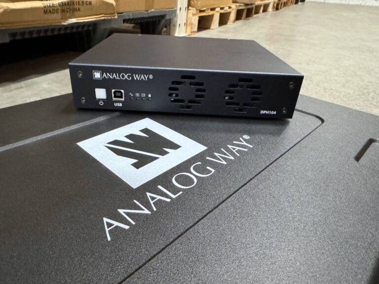 Analog Way DPH104 HDMI Quad Multiviewer with Case – Pro AV