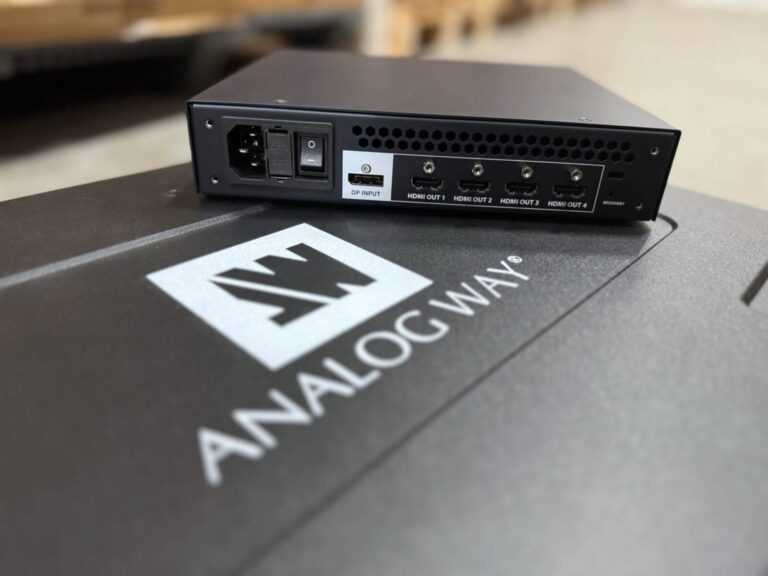 Analog Way DPH104 HDMI Quad Multiviewer with Case – Pro AV