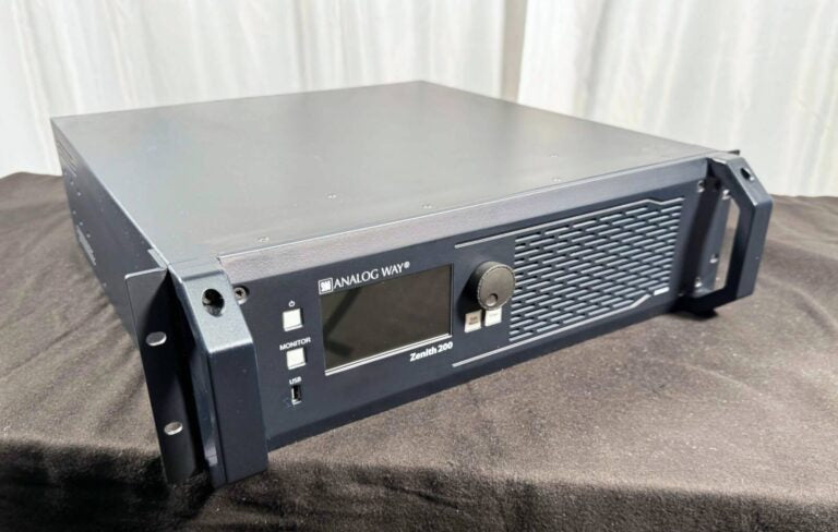 Analog Way Zenith 200 4K60 Presentation Switcher | Alta 4K