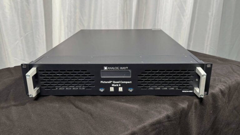 Analog Way Picturall QuadCompact Mk II 8K Media Server (4x DP)