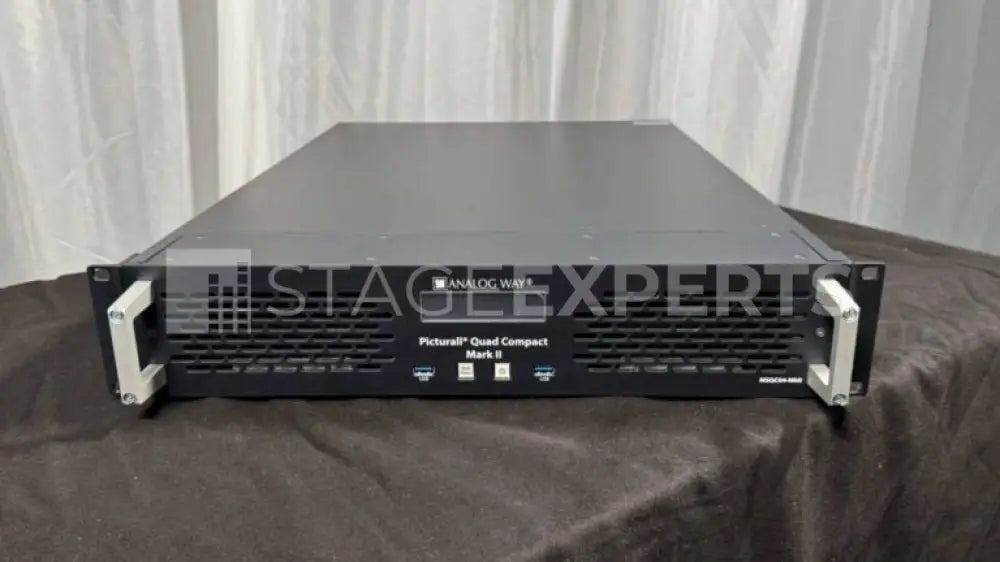 Analog Way Picturall QuadCompact Mk II 8K Media Server (4x DP)
