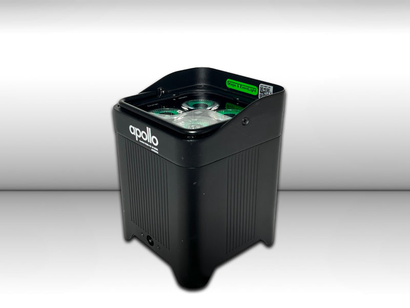 Apollo Uplight 4x10W RGBW W-DMX – 36 Units with Cases