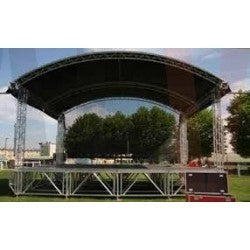 EUROPODIUM Arc Roof 12 x 10 m Truss Stage Roof System