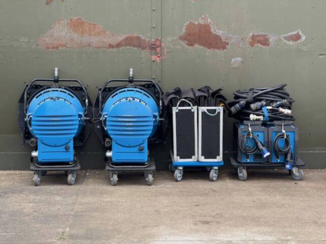 ARRI HMI Lighting Package: 6 Suns, 4 Fresnels, 2 X‑Heads