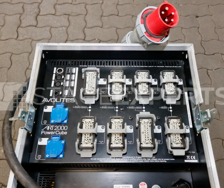 Avolites ART 2000 Powercube with Flight Case | DMX Split