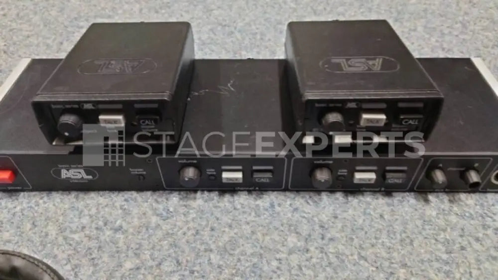 ASL Intercom Basic Wired 2-Channel Intercom System Bundle