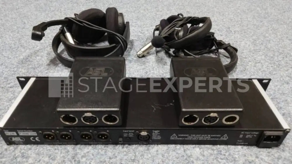 ASL Intercom Basic Wired 2-Channel Intercom System Bundle