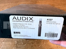 Load image into Gallery viewer, Audix A127 Reference Microphone | Precision Omni Condenser
