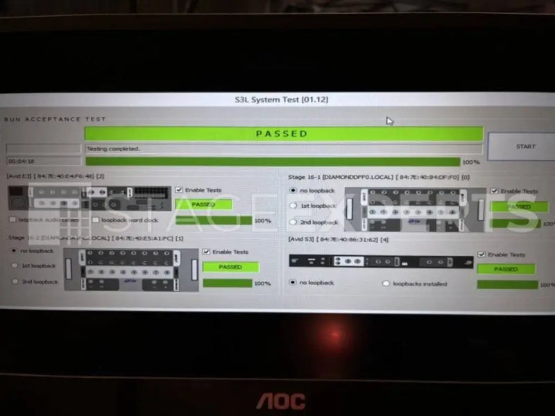 Avid VENUE S3L‑X System with E3 Engine & 2x Stage 16