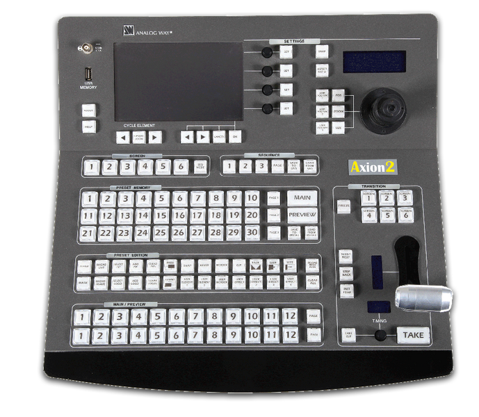 Analog Way Axion2 ARC200 Remote Controller for Switchers