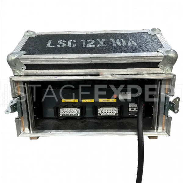 LSC GenVI 12x10A Dimmer/Switchpack – 3U Rack, RDM Control