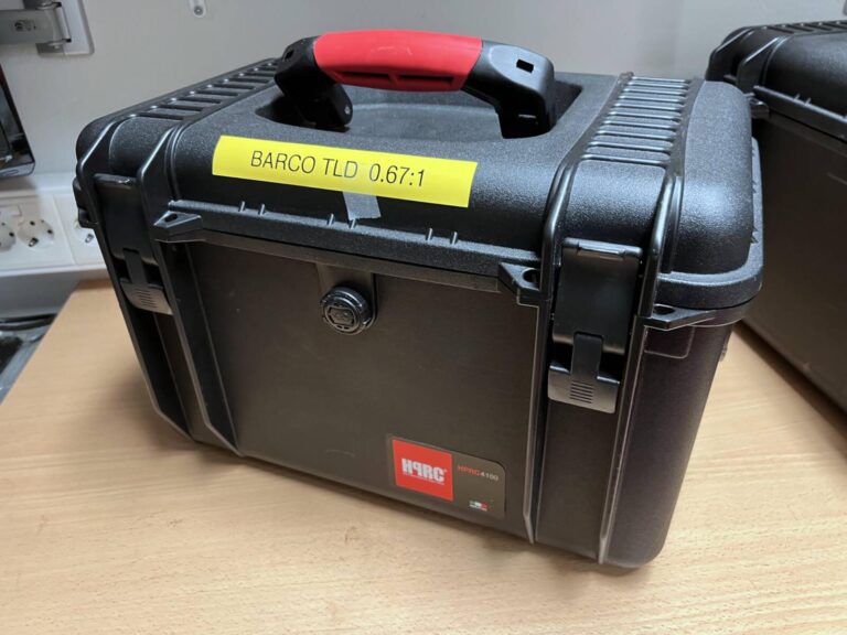 Barco TLD+ 0.67–0.73 Short-Throw Projector Lens + HPRC Case