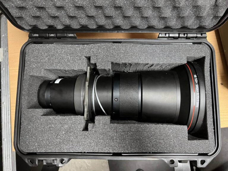 Barco TLD+ 0.67–0.73 Short-Throw Projector Lens + HPRC Case