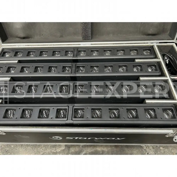 Starway Aquila 1240HD LED Bar – 4-Pack with Flight Case