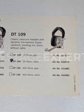 Load image into Gallery viewer, Beyerdynamic DT 108/109 Intercom Headsets – Mixed Set
